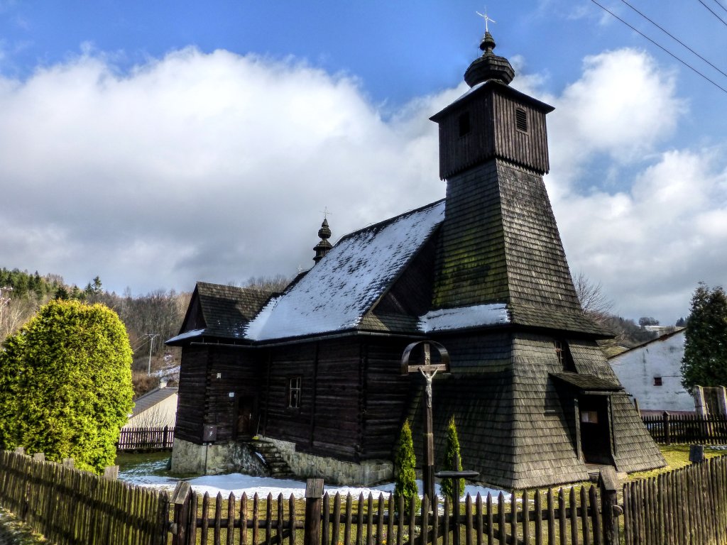 Drevený kostolík Hraničné, Stará Ľubovňa, Prešovský kraj, východné Slovensko