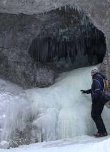 Suchá Belá v zime, Slovenský raj, Východné Slovensko