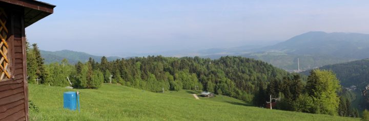 Magnezitárska 60tka 2018 - Výhľad z Krompašského vrchu