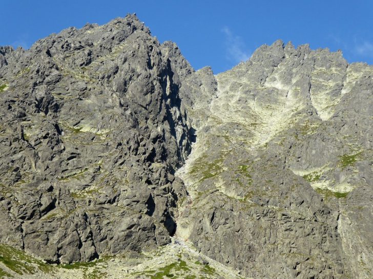 Cesta na Gerlach a basecamp pod ním, Vysoké Tatry, Slovensko