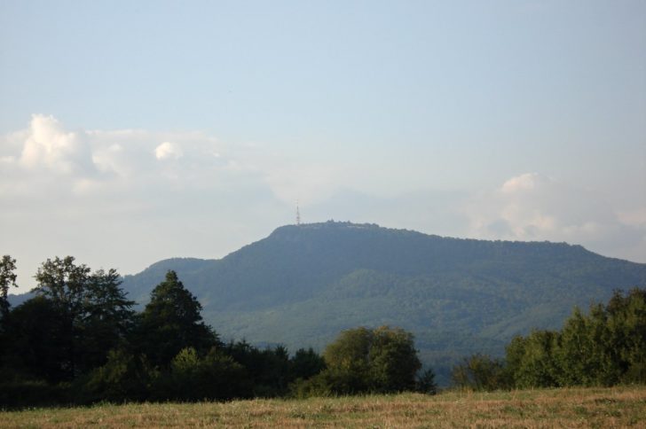 Vrch Sitno, Štiavnický stratovulkán