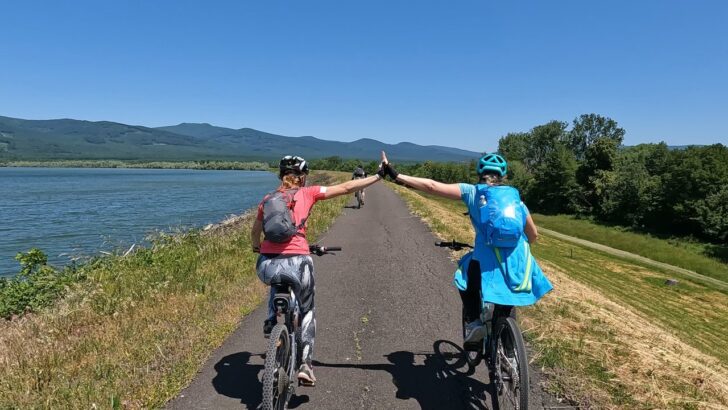 Na bicykli okolo šíravy