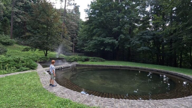 Park v Kúpeľoch Štós